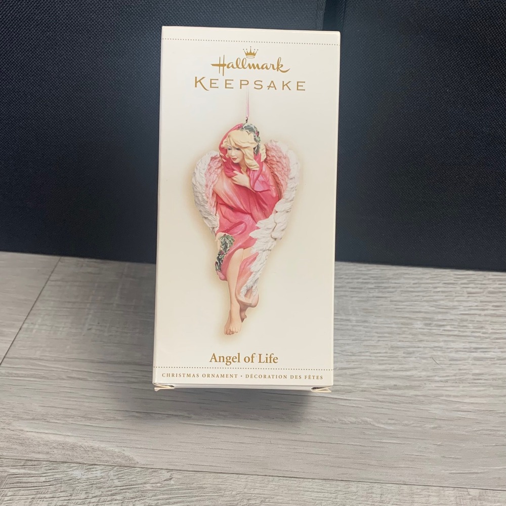 Hallmark Keepsake Angel of Life 2006 Porcelain Christmas Ornament Joyce Lyle